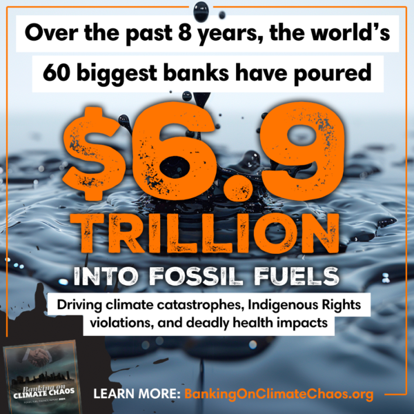 banking on climate chaos